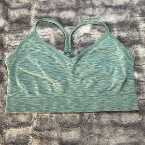 Green Sports Bra